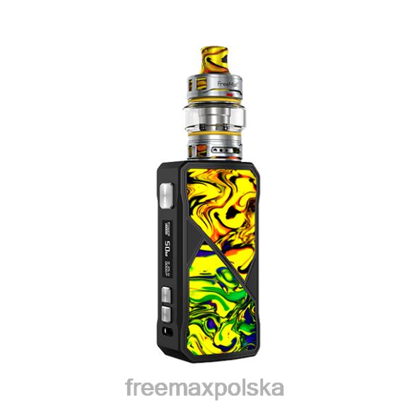 FreeMAX Disposable Vape - FreeMAX MAXUS Zestaw 50w PF4V667 żółty